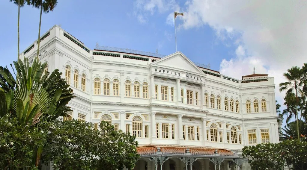 Luxury Hotels for the Singapore Grand Prix: Raffles Hotel
